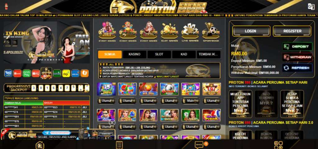Proton888 Casino Online Review